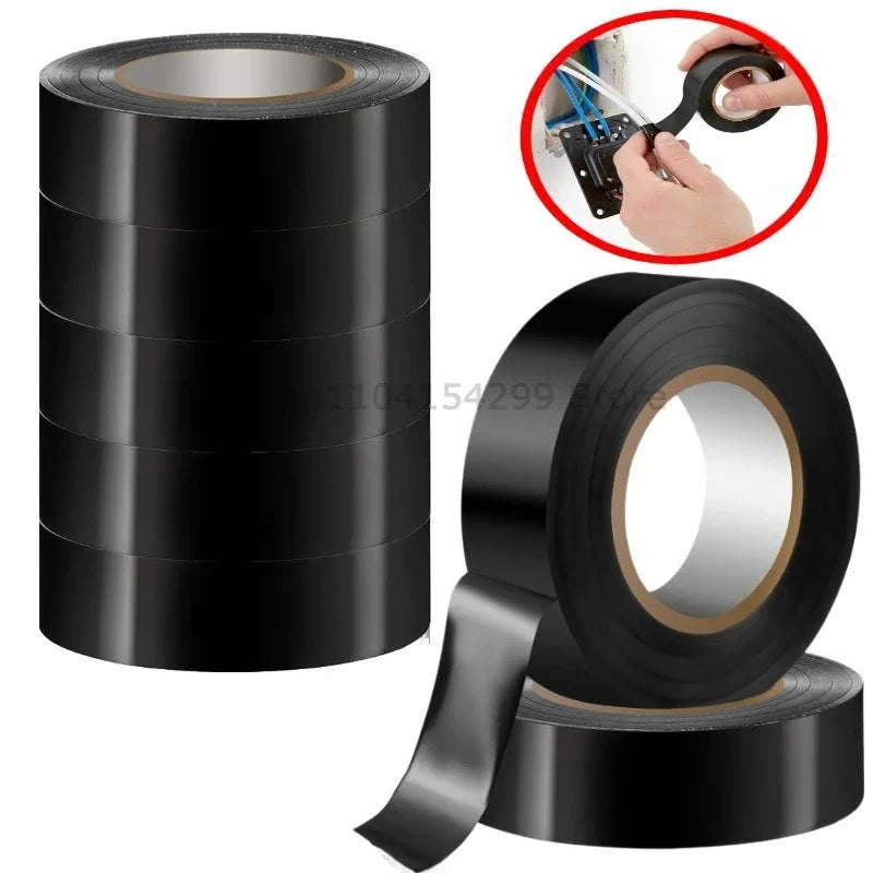 Black Flame-Retardant PVC Electrical Insulation Tape | 600V