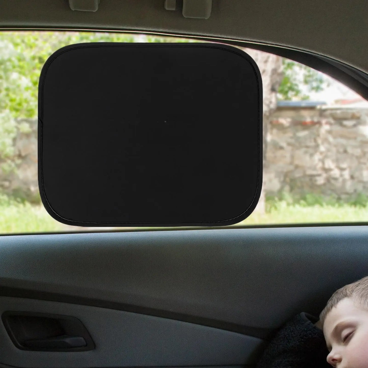 Car Side Window Sun Shade – Electrostatic UV Block Anti-Glare