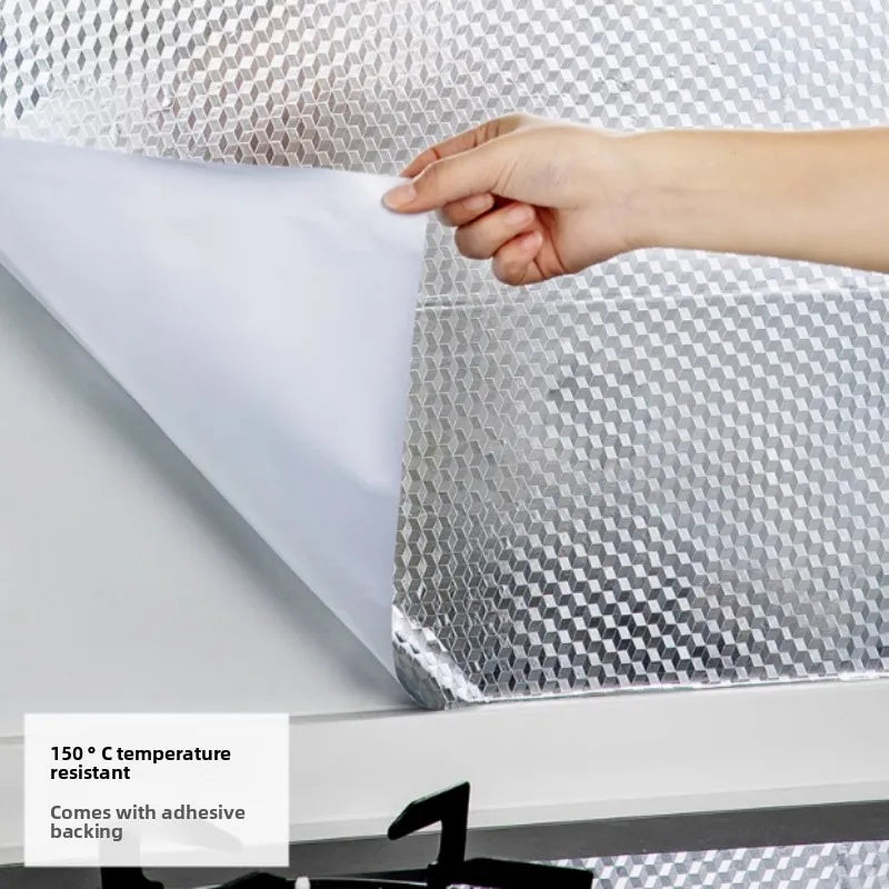 Oil-Proof Heat-Resistant Kitchen Backsplash Self-Adhesive Wallpaper