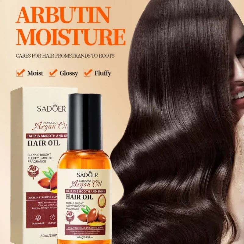 Moroccan Argan Oil Hair Conditioner 80ml – Smooth & Frizz-Free