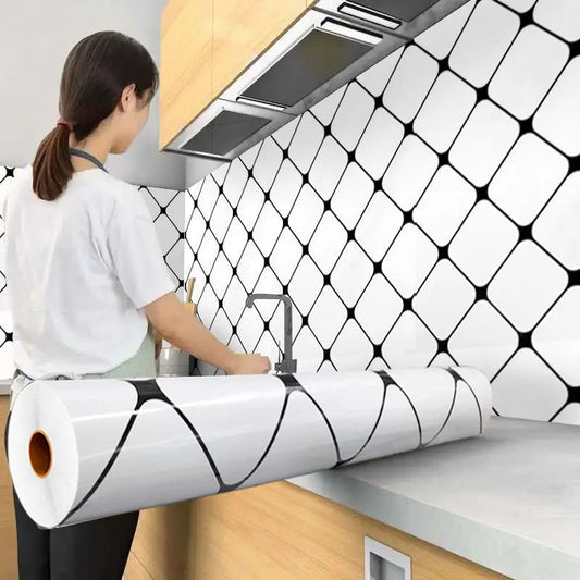 Kitchen Wall Sticker – Waterproof Oil-Proof PVC Self-Adhesive Wall Sticker Oasis Select