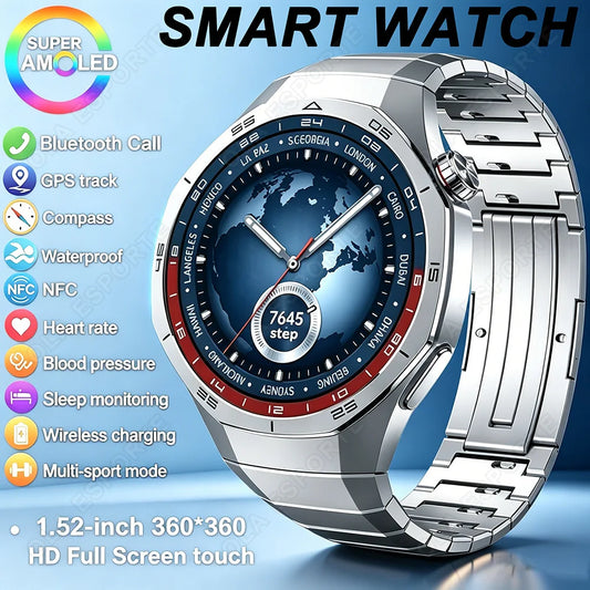 2026 New Smart Watch Bluetooth Calling Fitness Tracking Music Playback Health Monitor Smartwatch for Men Women Double strapHW12 Peaceful Pleasures Health and Wellness