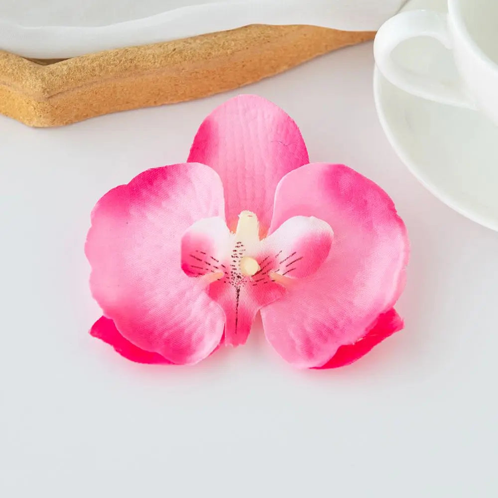 Silk Orchid Artificial Flowers 20/40pcs | Wedding & Home Decor