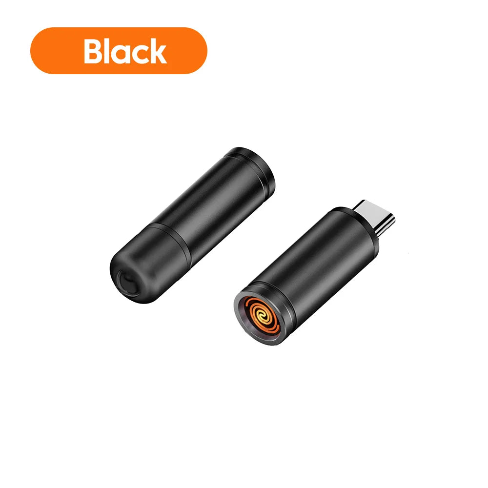 USB-C Air Blow Lighter | No Battery No Gas | Portable Mini