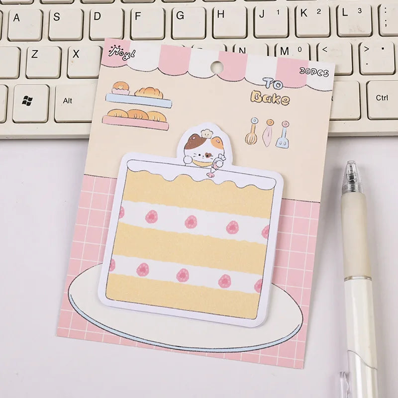 Cat Cartoon Cute Convenience Sticker Meow Star Beauty Adhesive Daily
