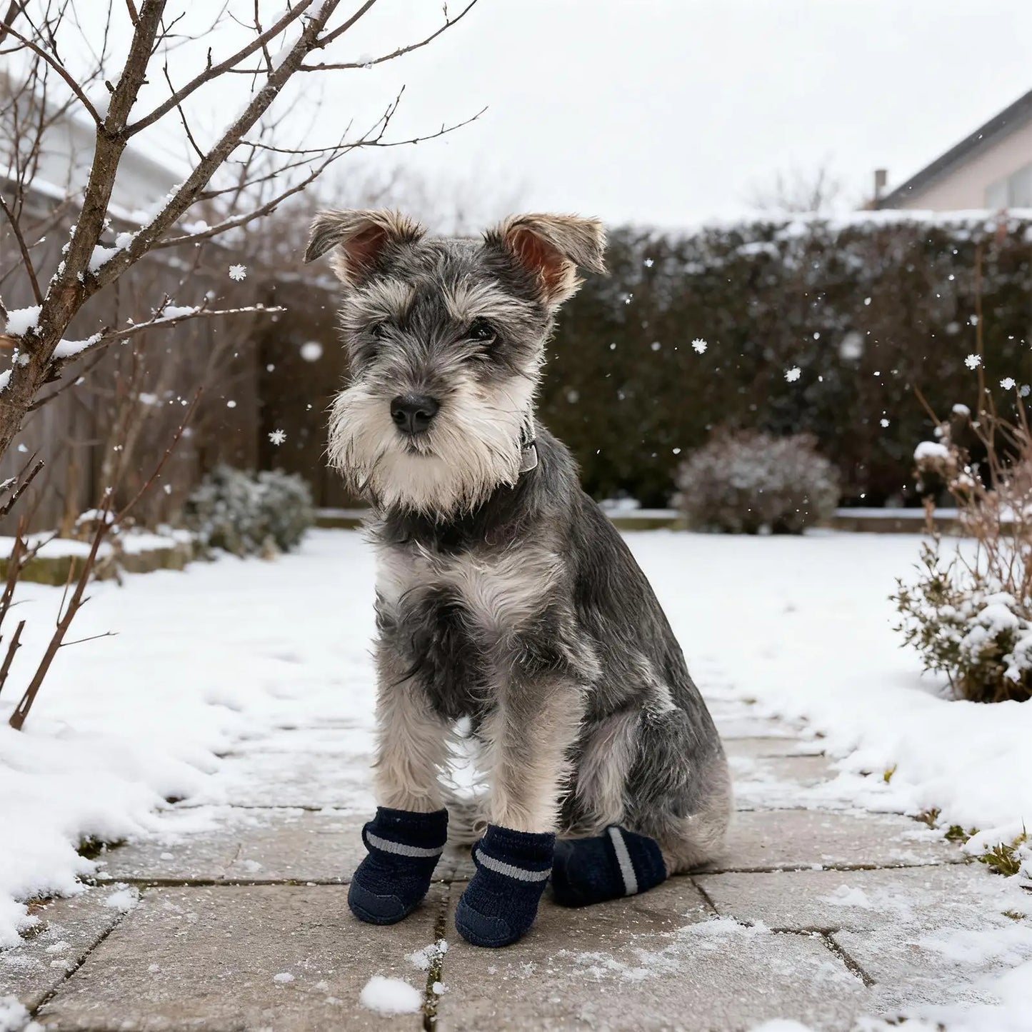 Shoes For Dog Reflective Elastic Breathable Anti-Slip Booties Small Dog Shoes For Puppy Pet Walking Camping Hiking Outside Peaceful Pleasures Health and Wellness