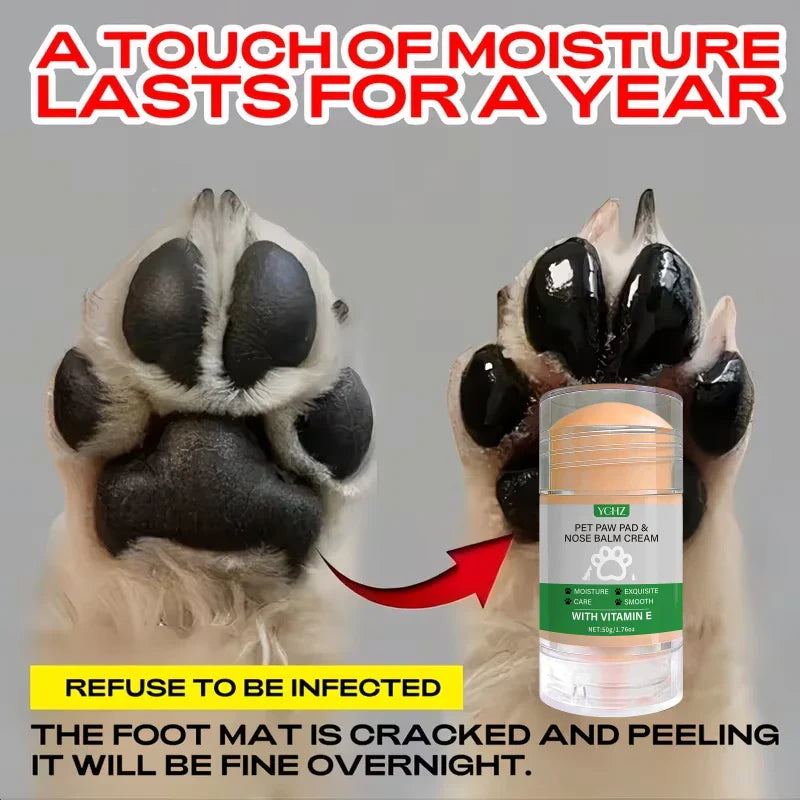 Pet Paw & Nose Care Cream – Dog & Cat Moisturizing Balm