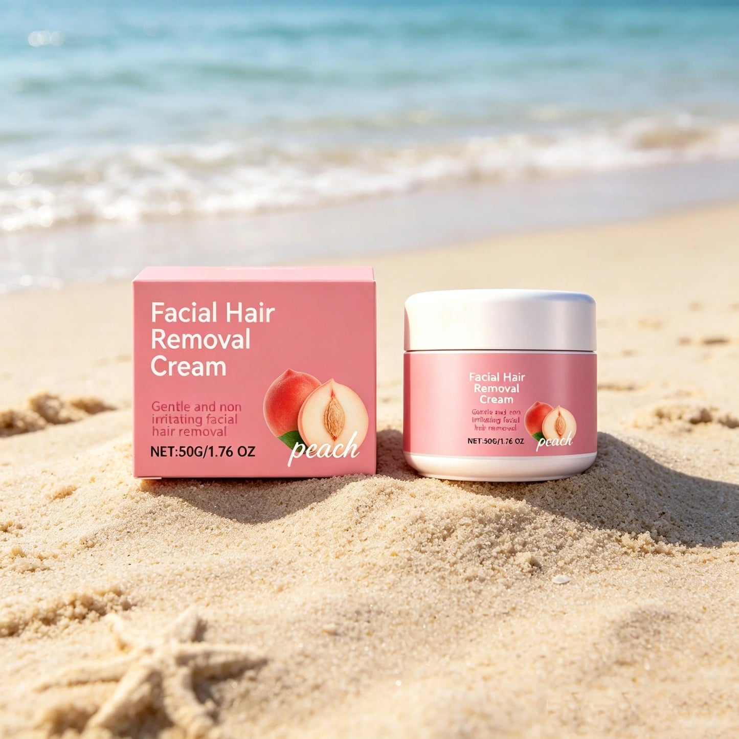Gentle Face Hair Removal Cream – Growth Inhibitor Men & Women