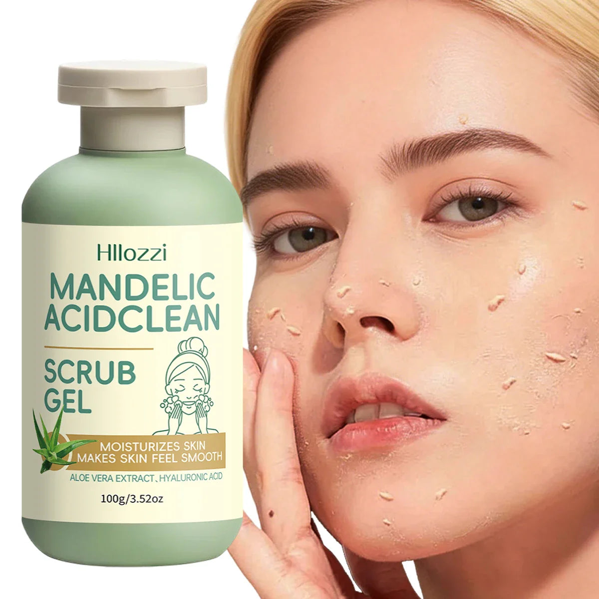 Amandin Acid Cleansing & Exfoliating Gel – Pore Purifying
