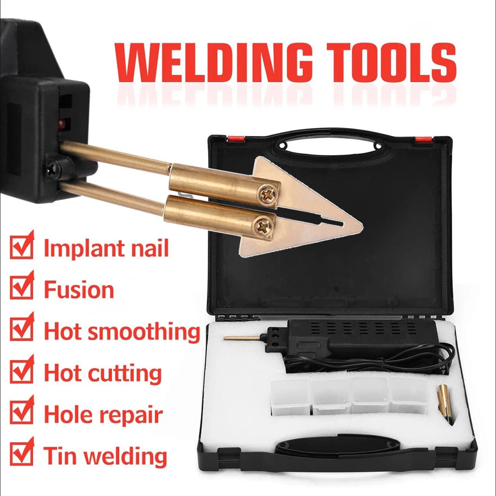 Hot Stapler Car Bumper Repair Fender Fairing Welder Plastic Repair Kit Portable Plastic Repair Tools Car Bumper Repair Machine Peaceful Pleasures Health and Wellness Car Bumper Repair