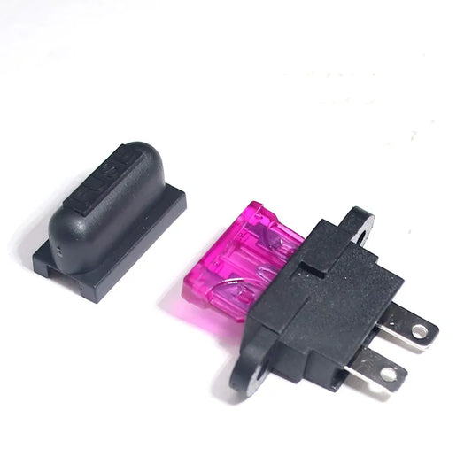 5sets Waterproof Auto Standard Middle Fuse Holder + Car Boat Truck ATC ATO Blade Fuse 5A 7.5A 10A 15A 20A 25A 30A 35A 40A Peaceful Pleasures Health and Wellness 5A