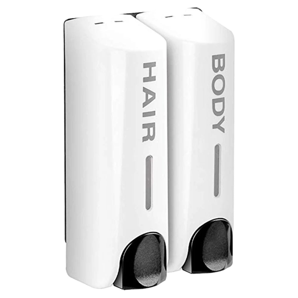 350ml Wall-Mount Soap Dispenser | Shower, Shampoo & Lotion