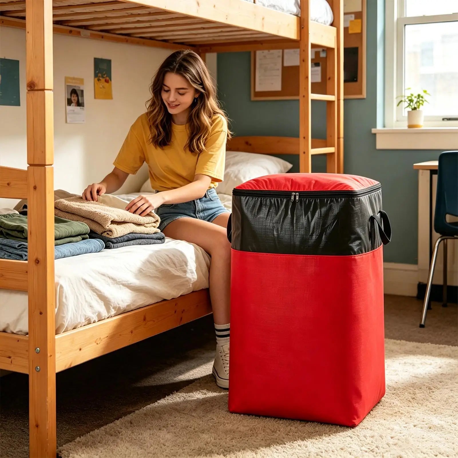140L Moving Bags Large Clothes Packing Container Closet Storage Bags For Travel College Camping Dorm Bedroom Basement, Laundry ﻿ Peaceful Pleasures Health and Wellness