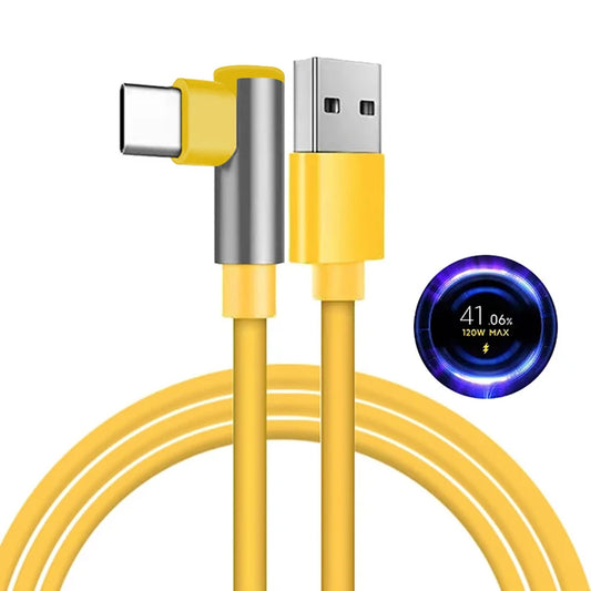 120W 6A USB-C Fast Charging Cable for Xiaomi Redmi & Poco USB-C Charging Cable Peaceful Pleasures Health and Wellness