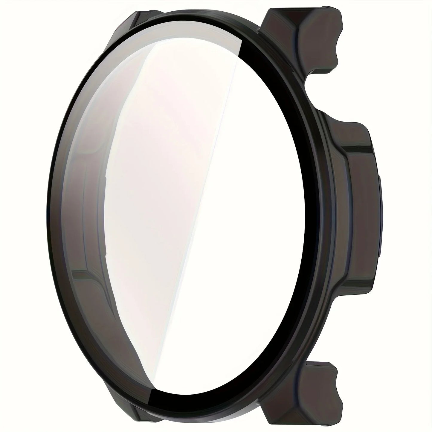 PC & Tempered Glass Case for Amazfit Balance 2 Smartwatch