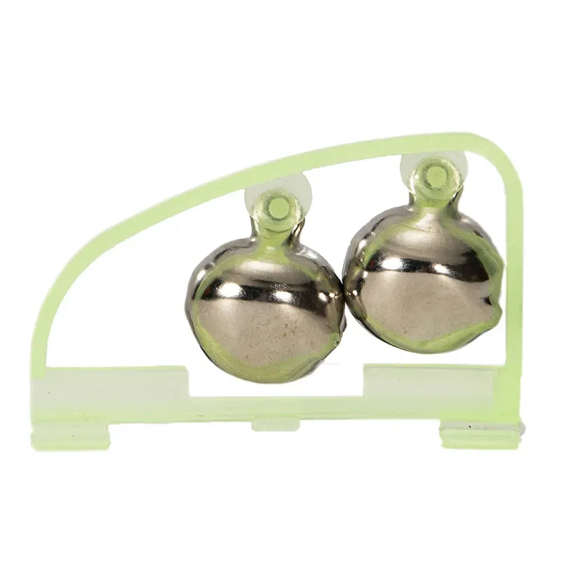 Luminous Sea Fishing Feeder Bell Twin Rod Tip Fish Alarm Tackle Fishs
