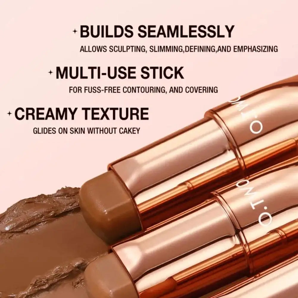 Contour Stick Cream Long-wear Lightweight Stick Easy to Sculpt Face Concealer Bronzer Contouring Makeup Pen Peaceful Pleasures Health and Wellness