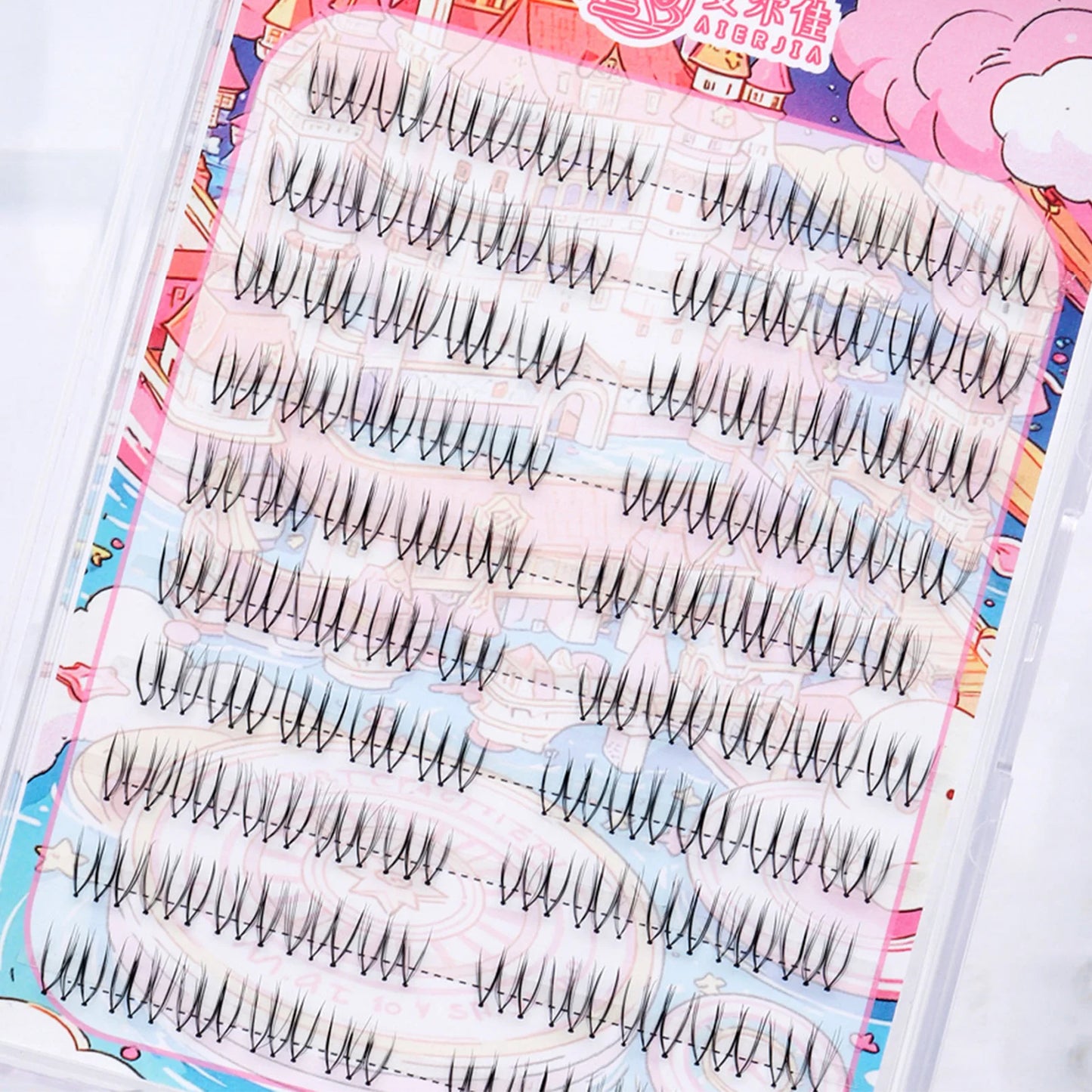 U-Shape Cluster Lashes | Wispy DIY Lash Extensions Cluster False Lashes Peaceful Pleasures Health and Wellness
