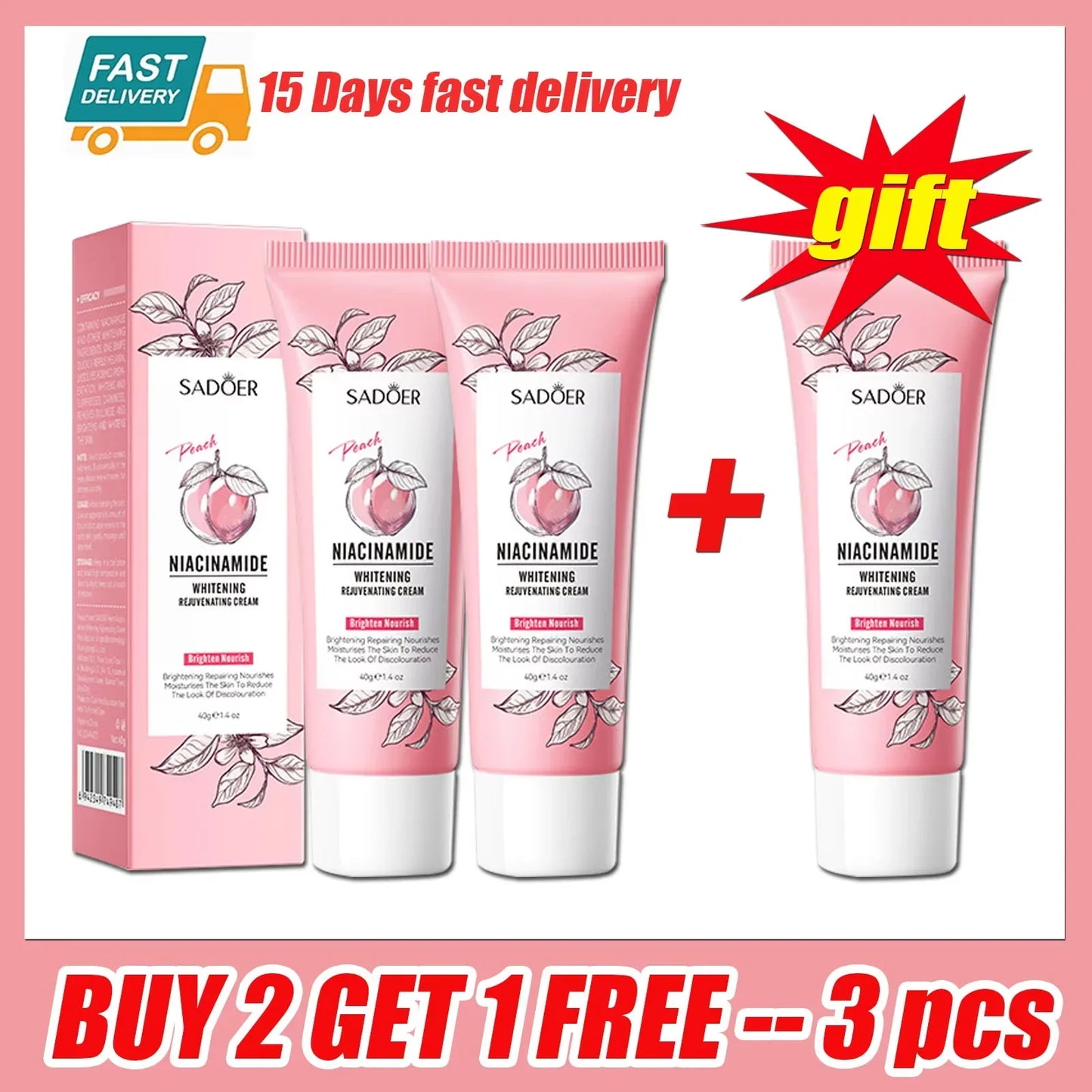 SADOER Brightening Body Cream – Underarm, Thigh & Intimate Skin