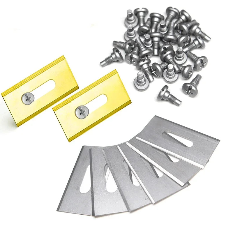 35.8*18.5*0.65mm 30pcs Trimmer Blade Lawn Mower Grass Replacement Piece for Husqvarna Automower/Garden Robotic Lawnmower Tools L Peaceful Pleasures Health and Wellness