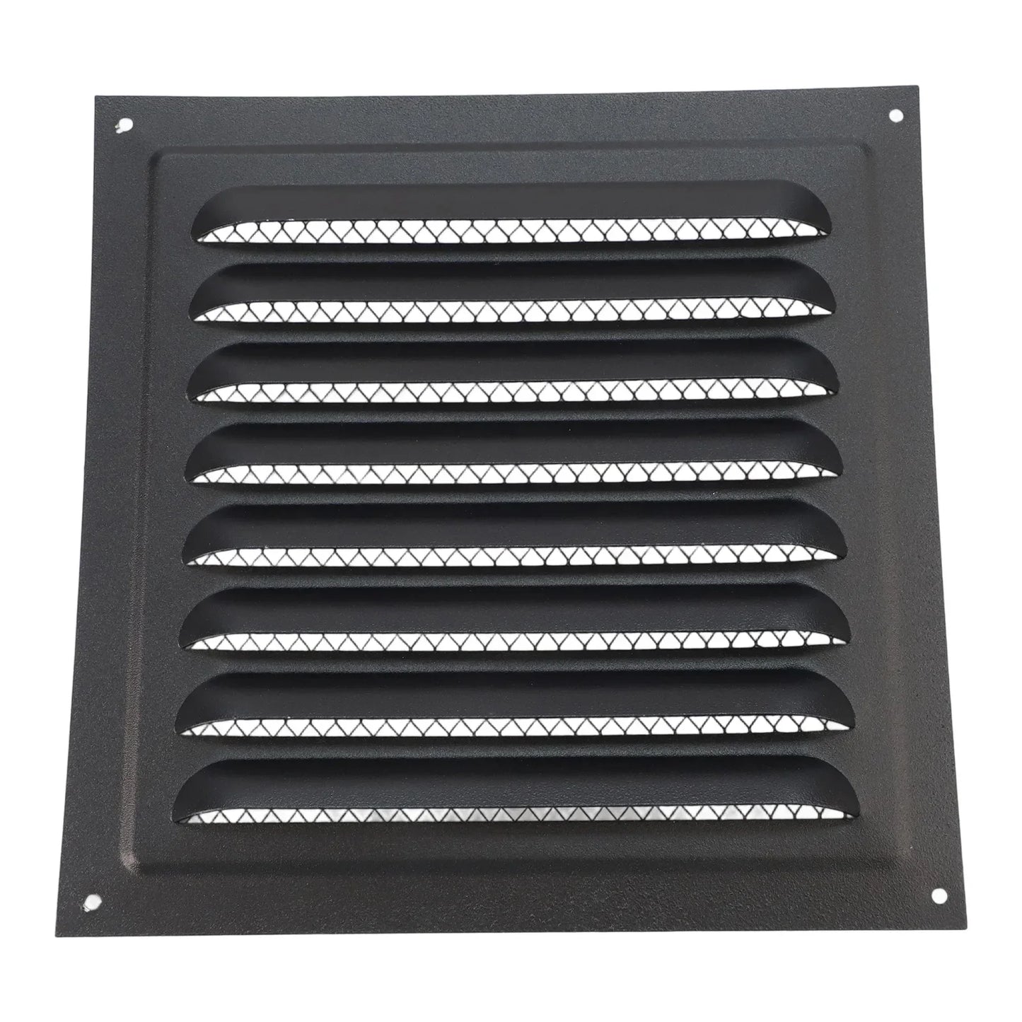Stainless Steel Louver Vent Grille Cover 25x25cm | HVAC