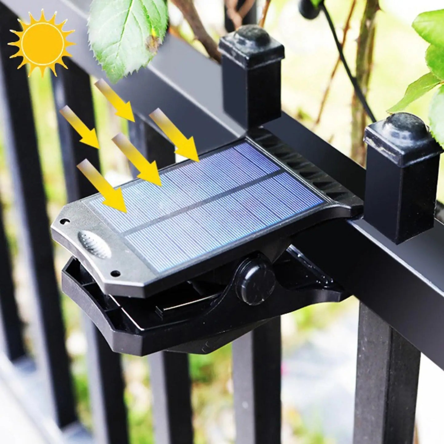 Solar Clip-On Motion Sensor LED Lights | Outdoor Garden & Deck