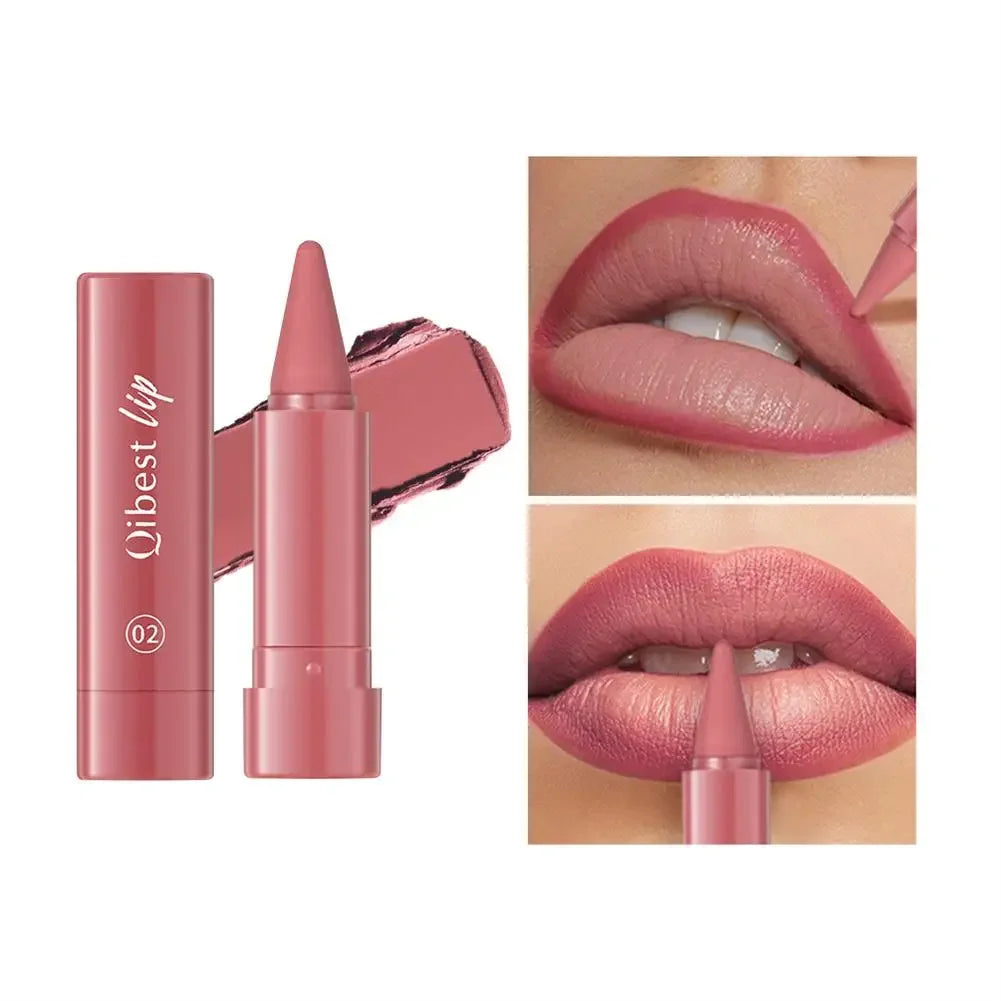 Twist Up Gradient Matte Lip Liner Crayon – Waterproof Lip Liner Peaceful Pleasures Health and Wellness 02