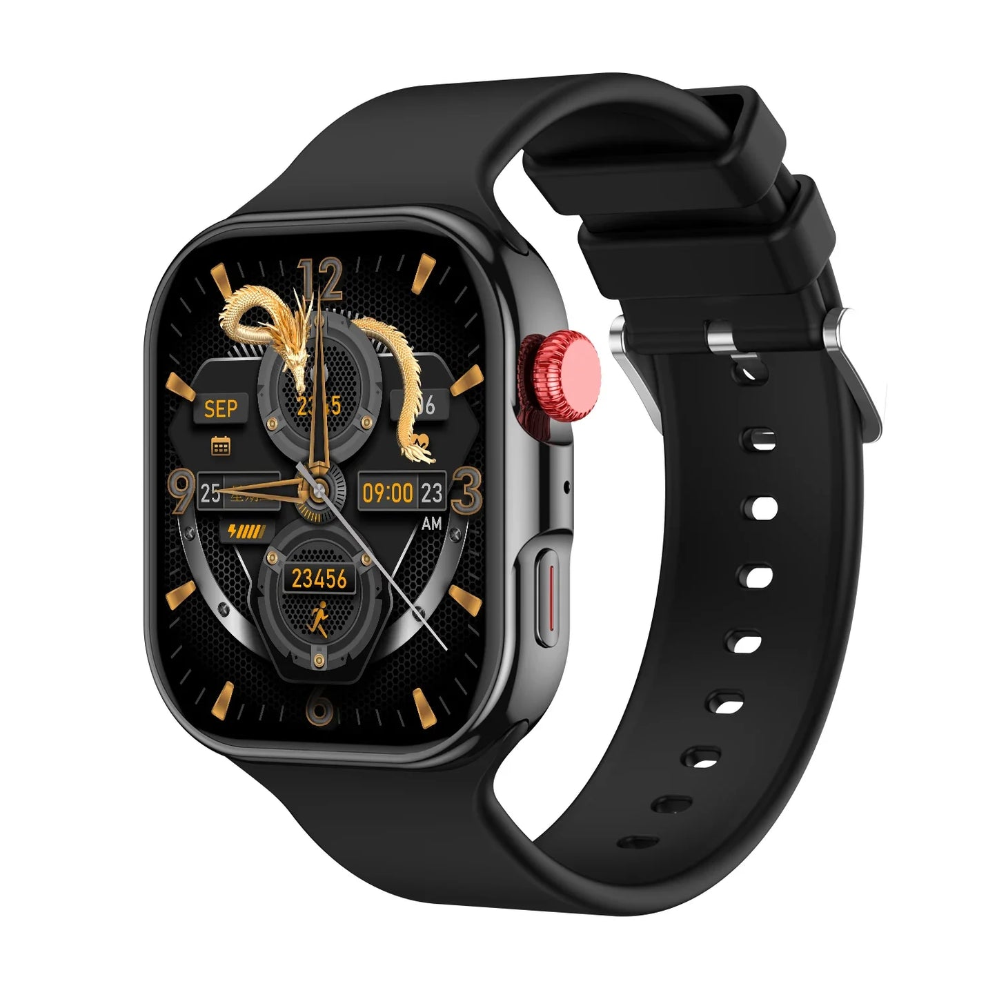 MINGCC 2.02" Smart Watch – Calling, Fitness & Waterproof
