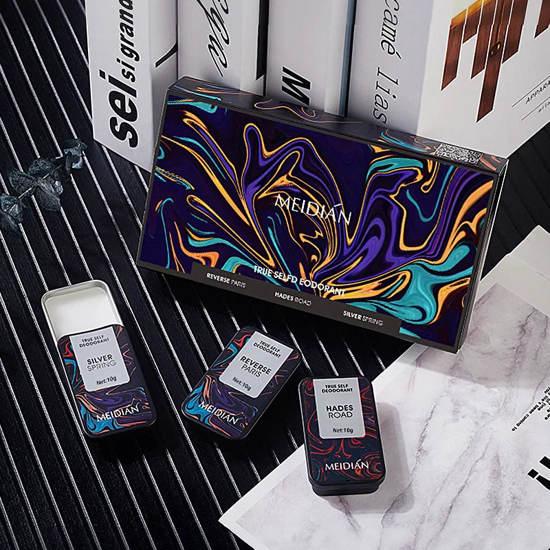 Men's 3-Piece Woody Fragrance Gift Set – Long-Lasting Scent