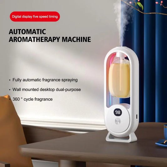 Smart Essential Oil Diffuser with LED Light | Car & Bedroom Aromatherapy Diffuser Peaceful Pleasures Health and Wellness