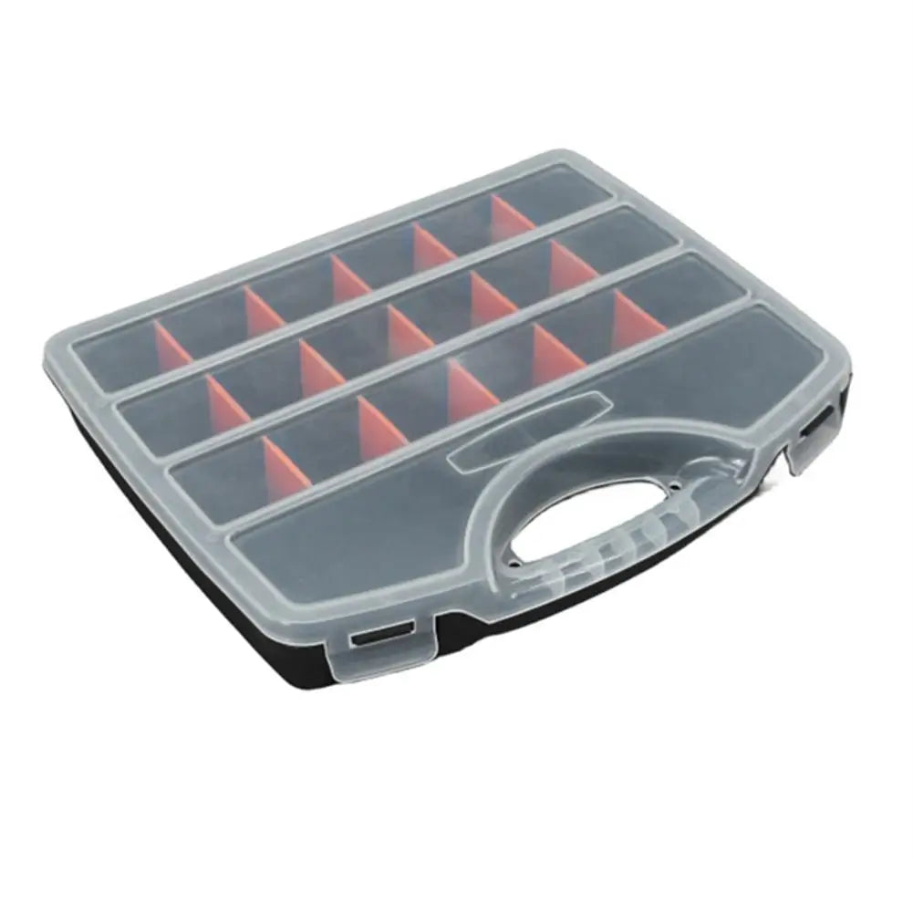 Hardware Parts Storage Box Organizer with Removable Dividers