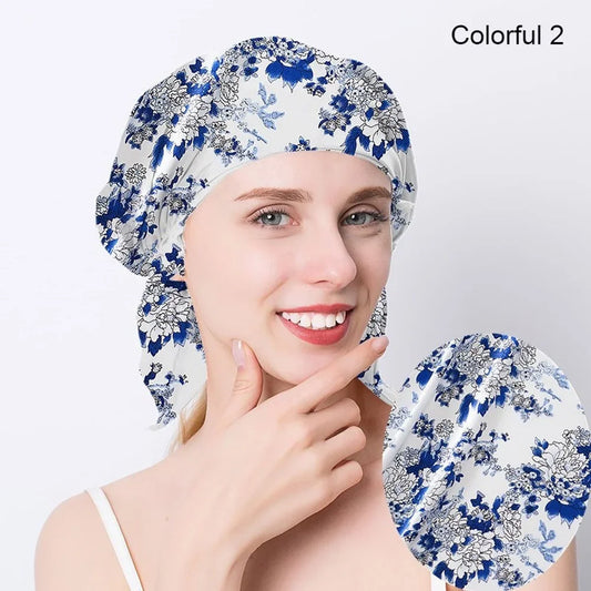 100% Mulberry Silk Sleep Cap – Hair Wrap Beanie for Women Silk Sleep Cap Peaceful Pleasures Health and Wellness