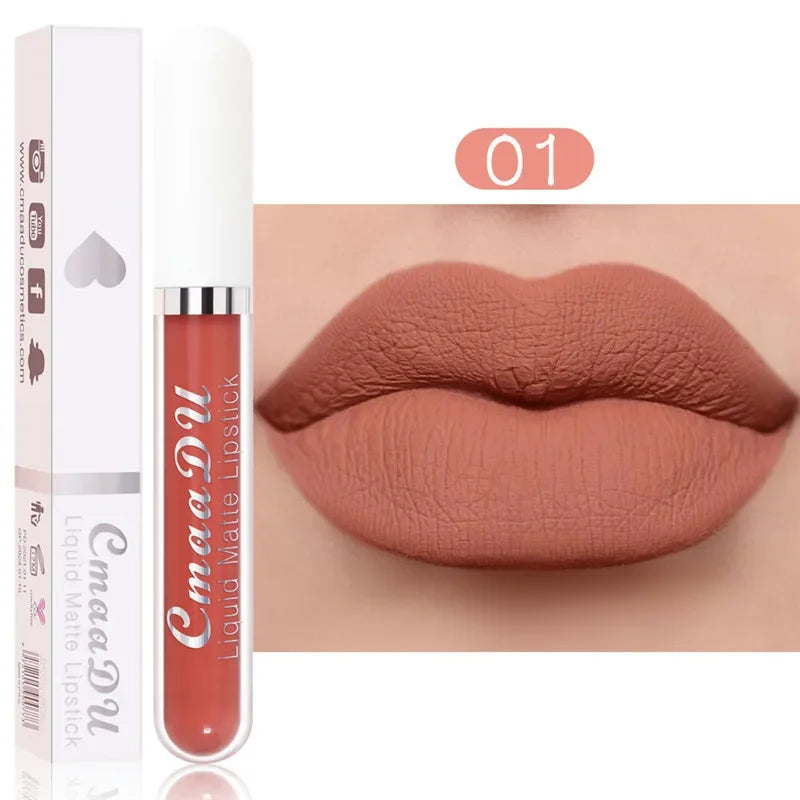 IFANYUO 6-Pc Matte Liquid Lipstick Set – Waterproof Velvet Lip Gloss