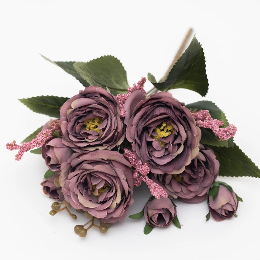 Silk Peony Artificial Flowers – Wedding & Home Décor