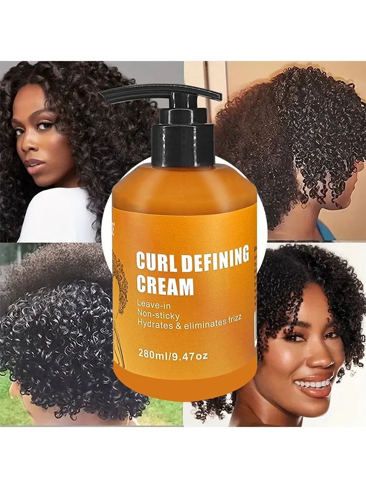 GZE Curl Defining Cream with Argan Oil | Wavy & Curly Hair