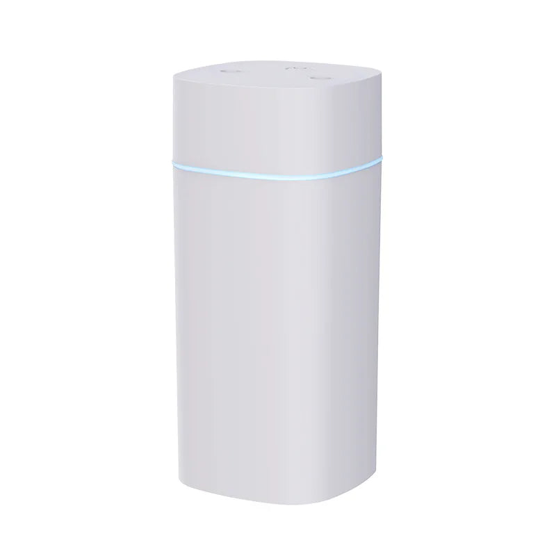 Mini USB Dual Spray Humidifier Desktop Air Purifier for Home Bedroom Portable Aromatherapy Moisturizing Air Cleaner Peaceful Pleasures Health and Wellness
