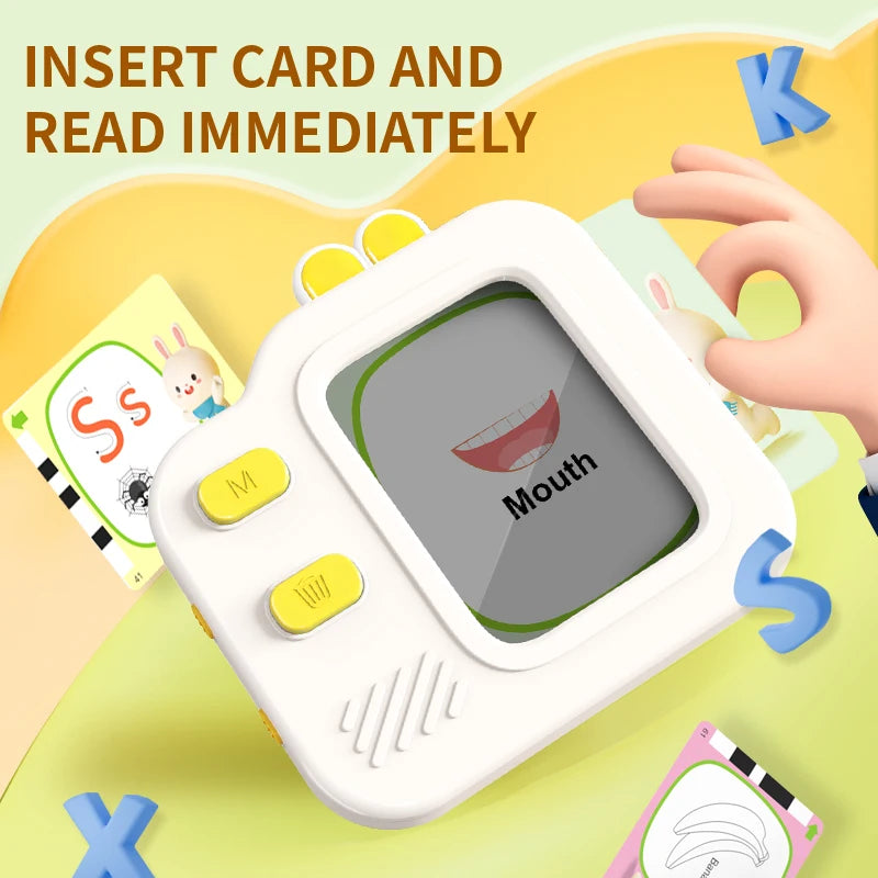 Children Puzzle Learning Machine English Enlightenment Children Song Recognition Character Recognition Cards Insertion Machine Peaceful Pleasures Health and Wellness