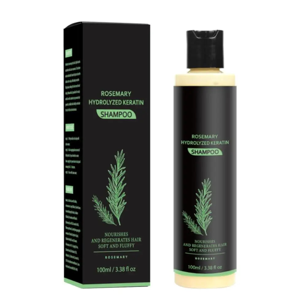 100ML Rosemary Hair Shampoo Volumizing and Thickening Strengthening and Oil Control Nourishes and Repairs Hair Oil Adds Volume Peaceful Pleasures Health and Wellness C Shampoo