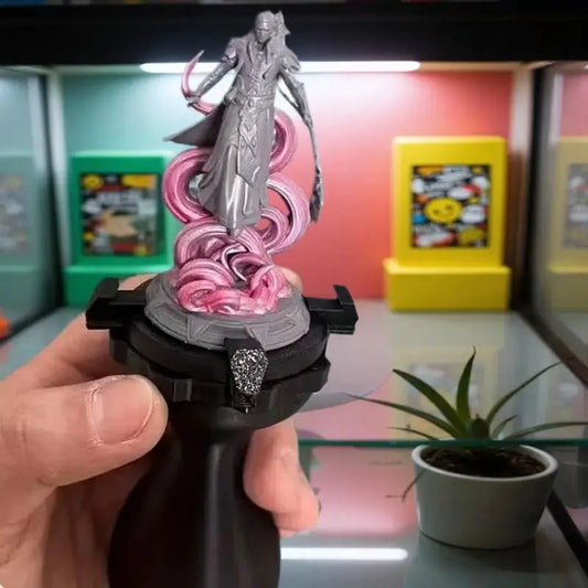 Miniature Painting Holder Stabilizer | 3D Printed Model Stand Miniature Paint Stand Peaceful Pleasures Health and Wellness