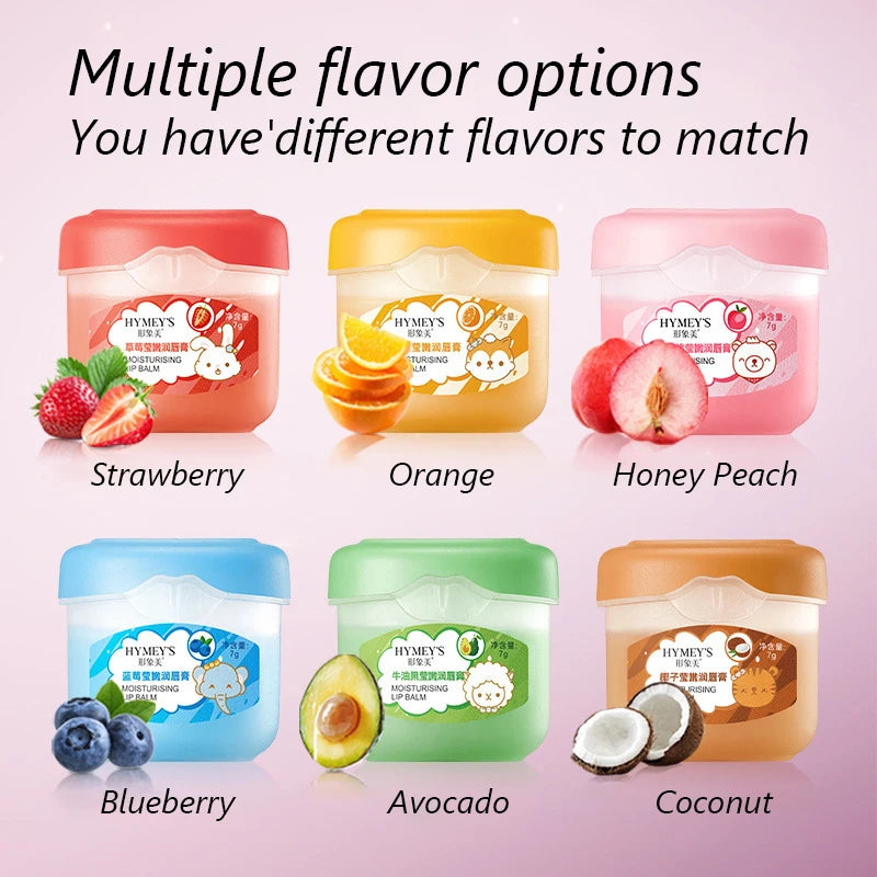 BIOAOUA Fruit Lip Balm Set – Moisturizing Lip Plumper 4/6/8 Pcs
