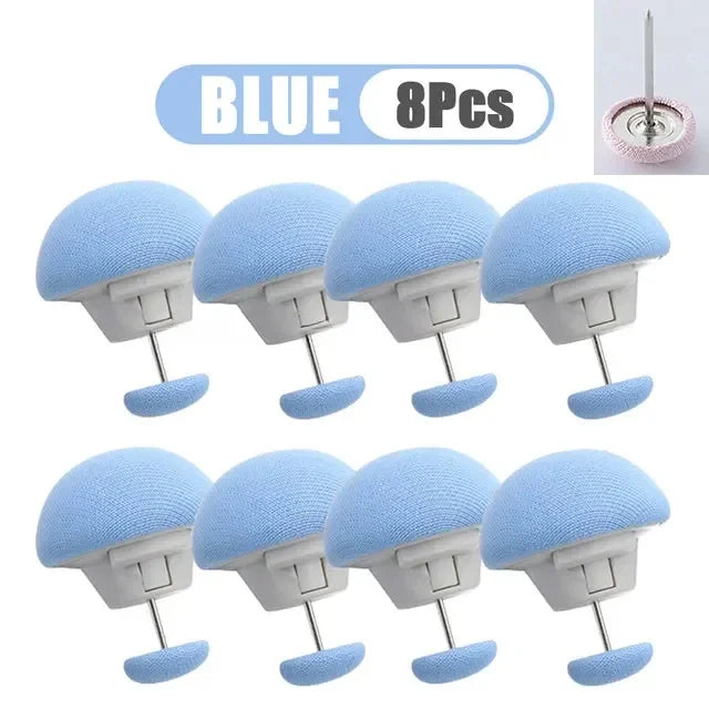 Mushroom Duvet Clips Anti-Slip Quilt Holder Buckles 4/8 Pcs