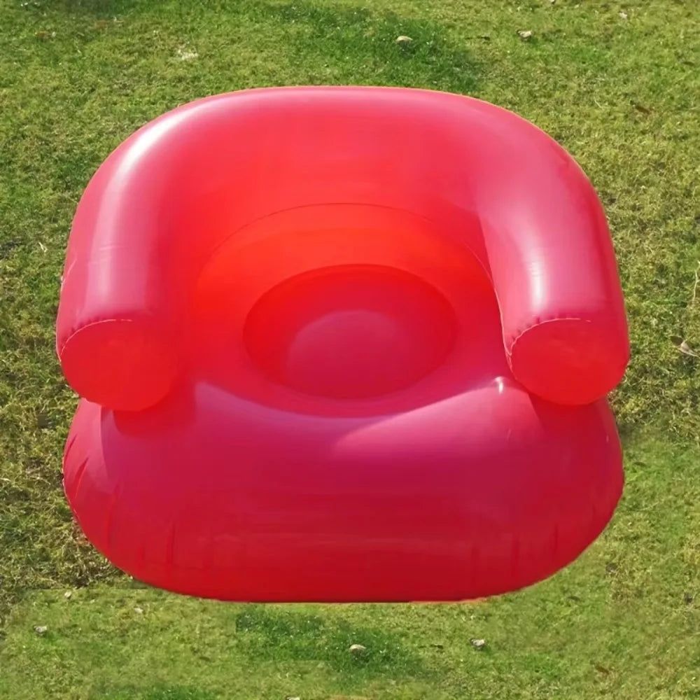 Inflatable Lounger Air Sofa Chair | Beach Camping Kids Travel
