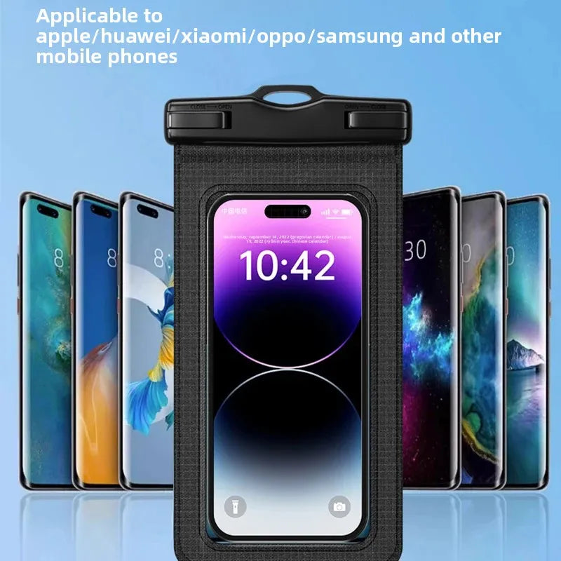 waterproof smartphone case cellphone pouch underwater phone case waterproof phone pouch for swimming bag floating phone case Peaceful Pleasures Health and Wellness
