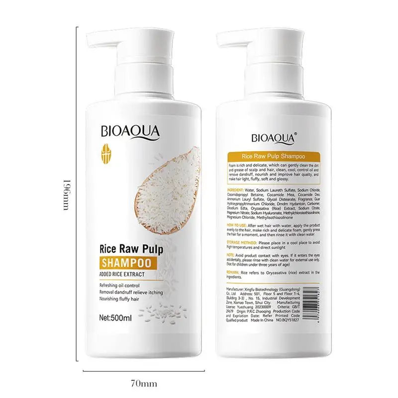 Rice Water Shampoo – Volumizing & Moisturizing | All Hair Types