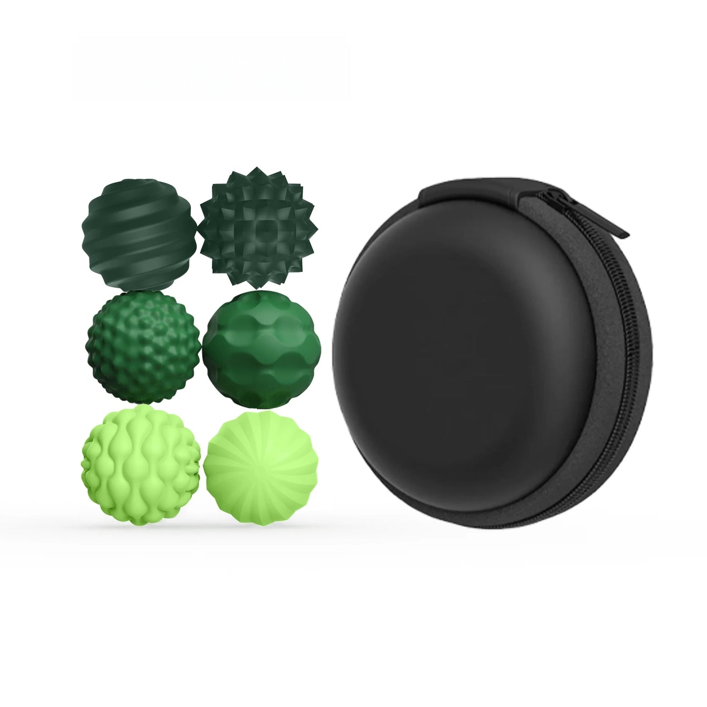 Magnetic Silicone Fidget Balls – Sensory Toy Set 6 or 12 Pcs