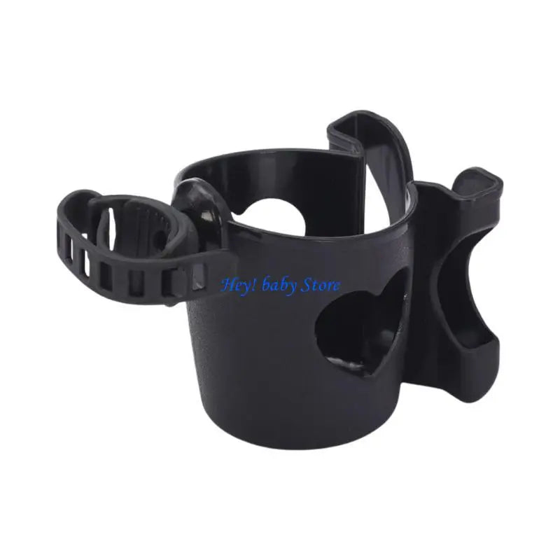2-in-1 Stroller Cup Holder & Phone Mount | 360° Rotate