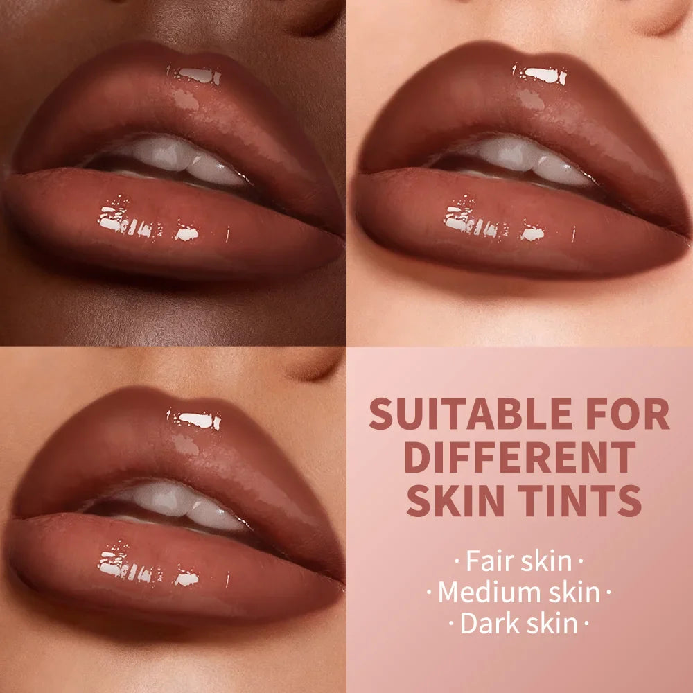 3D Lip Liner & Lip Gloss Butter Set – Hydrating Natural Finish