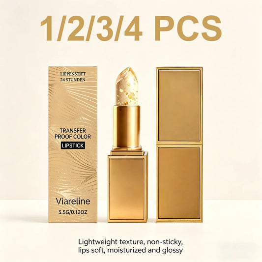 Gold Leaf Color-Changing Lip Balm | Hydrating Natural Tint Color-Changing Lip Balm Oasis Select
