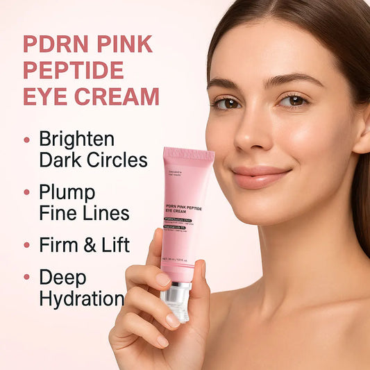 SAUVASINE PDRN Pink Peptide Eye Cream 30ml – Brighten & Firm Peptide Eye Cream Peaceful Pleasures Health and Wellness