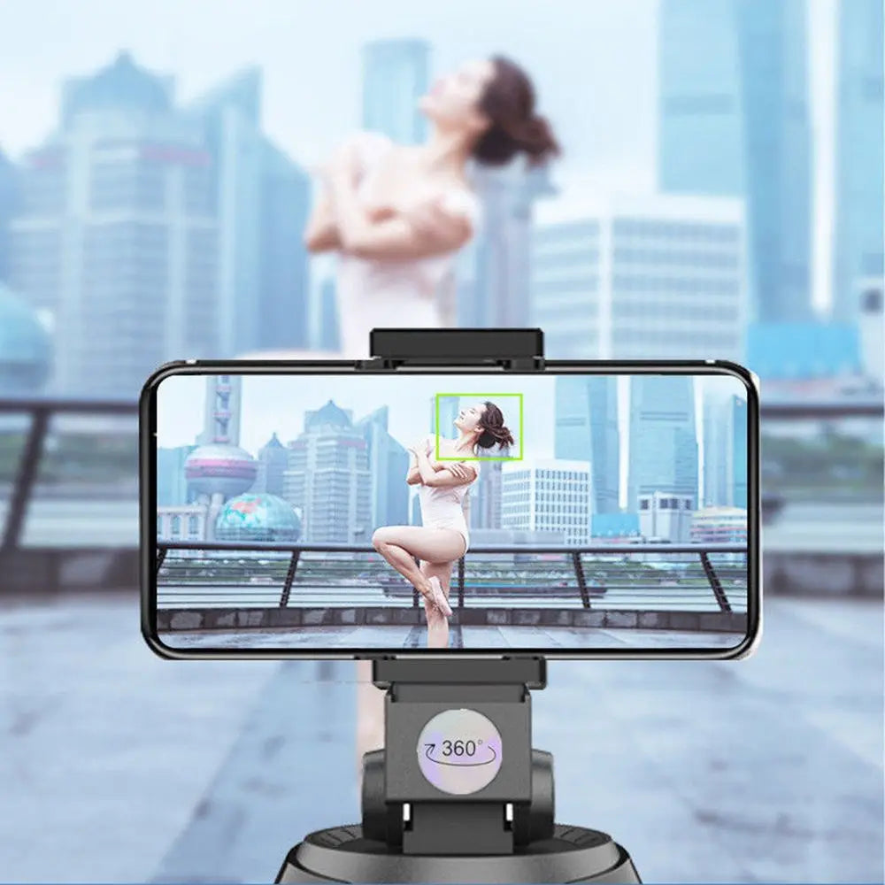 360° Auto Face Tracking Selfie Stick Tripod & Phone Holder Peaceful Pleasures Health and Wellness